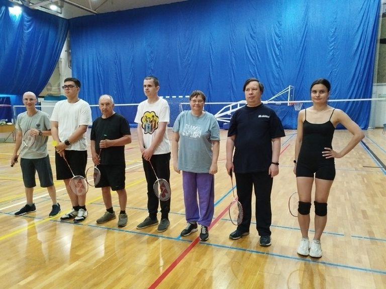 Турнир по игре в бадминтон среди лиц с ограниченными возможностями здоровья